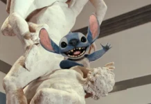 Lilo incontra il David di Michelangelo a Firenze.