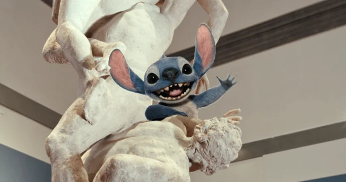 Lilo incontra il David di Michelangelo a Firenze.