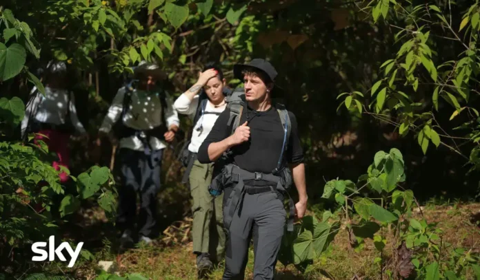 Una scena della prima puntata dello show Money Road.