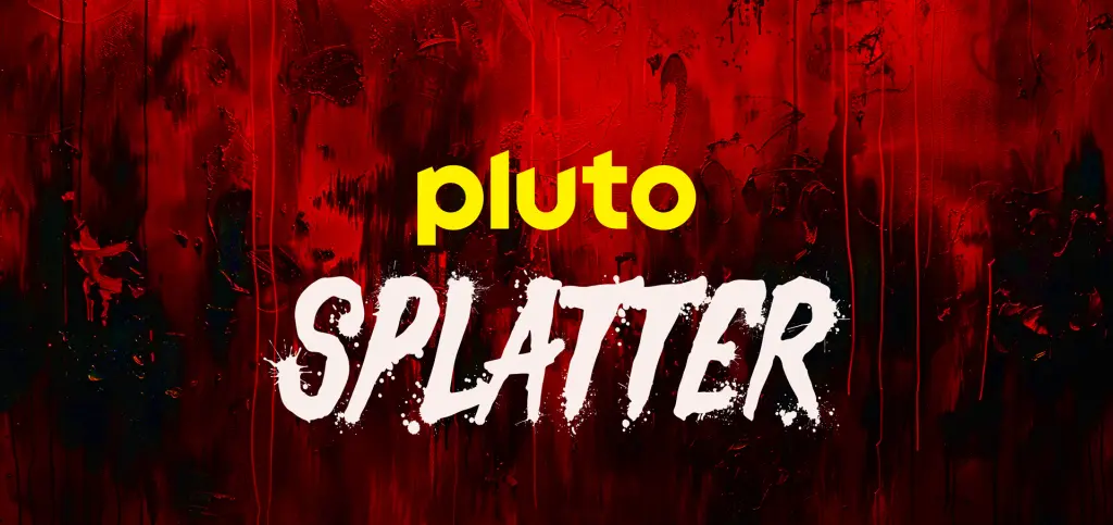 L'immagine del canale Pluto TV dedicato ai film splatter.