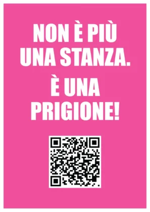Il volantino per il progetto VAS dedicato al fenomeno hikikomori.