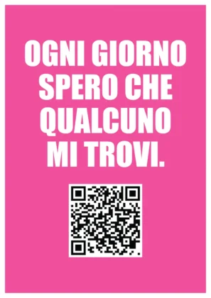 Il volantino per il progetto VAS dedicato al fenomeno hikikomori.