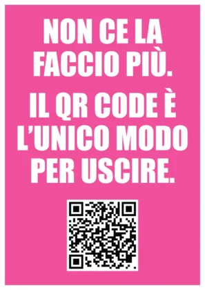 Il volantino per il progetto VAS dedicato al fenomeno hikikomori.