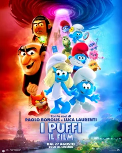 Il poster del film I Puffi - Il Film.