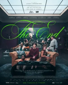 Il poster del film The End.