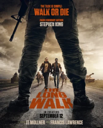 Il poster internazionale del film The Long Walk.