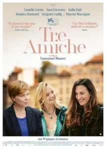 Il poster del film tre amiche.