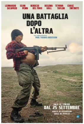 Teyana Taylor nel teaser poster del film Una battaglia dopo l'altra.