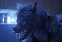 In foto un lupo mannaro nel film Werewolves.