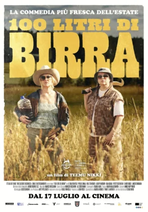 Il poster del film 100 litri di birra.