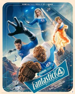 Il poster finale de I Fantastici 4: Gli Inizi.