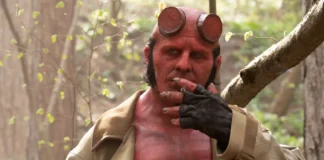 Una scena del film Hellboy - L'uomo deforme.