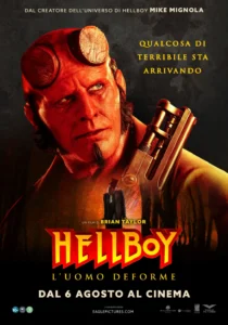 Il poster del film Hellboy - L'uomo deforme.