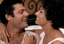 Sophia Loren e Marcello Mastroianni nel film I girasoli.