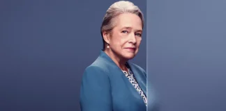 Kathy Bates nel poster della serie TV Matlock.