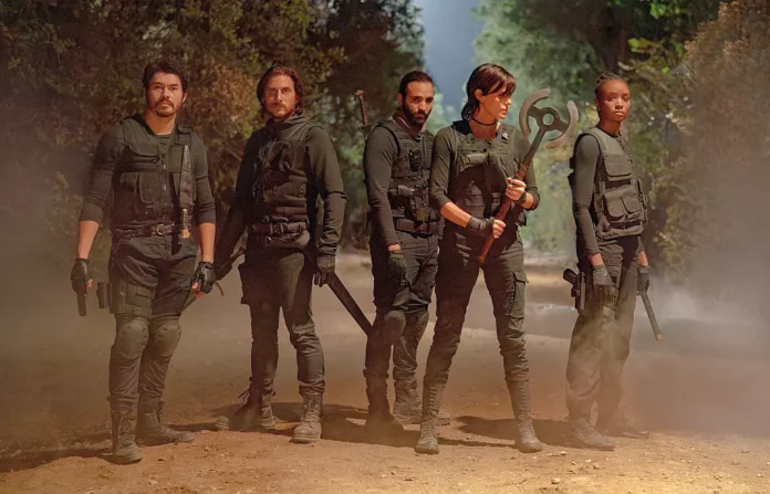 Una scena dal film The Old Guard 2.