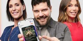 In foto i testimonial della nuova app My Sky.