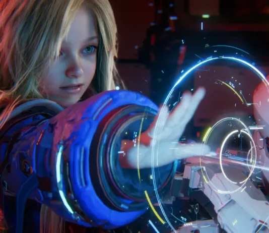 Una immagine del gioco Capcom Pragmata.