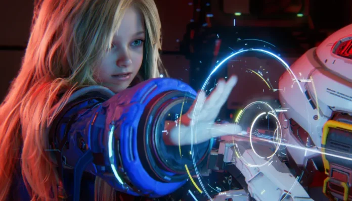 Una immagine del gioco Capcom Pragmata.