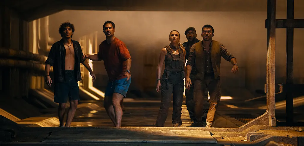 Una scena del film Jurassic World - Rinascita.