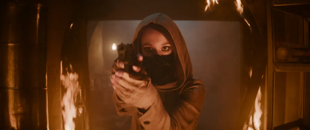 In foto il robot Amelia nel film M3gan 2.0