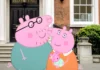 Papà Pig e Mamma Pig nel film Una sorellina per Peppa Pig.