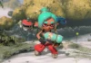 In foto un personaggio dello spin-off Splatoon Raiders.