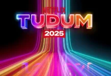 Il logo di Tudum 2025 di Netflix.