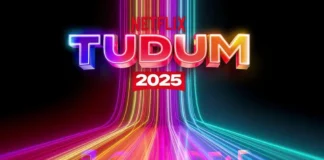 Il logo di Tudum 2025 di Netflix.