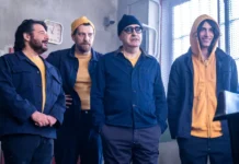 Una scena del film Tutta colpa del rock.