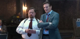 Liam Neeson nel film Una pallottola spuntata.
