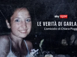 La copertina del documentario Le verità di Garlasco – L’omicidio di Chiara Poggi.