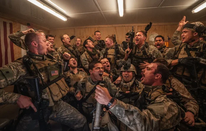 Una scena del film Warfare - Tempo di guerra.