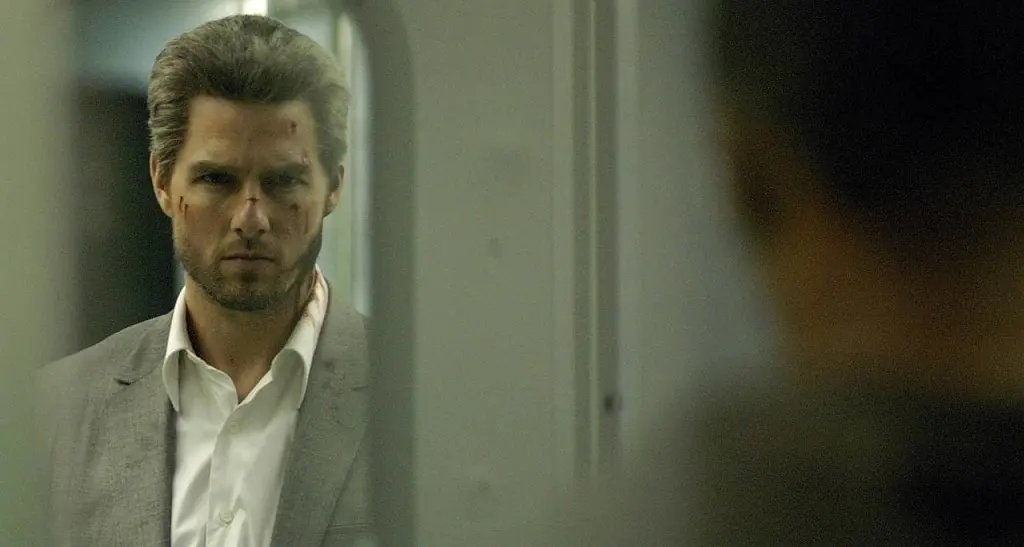 Tom Cruise nel film Collateral.