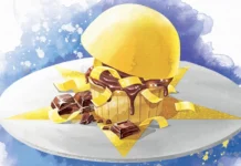 L'immagine di un gelato ispirato a Italia’s Got Talent.