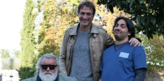 Max Angioni e Diego Abatantuono nel film Esprimi un desiderio.