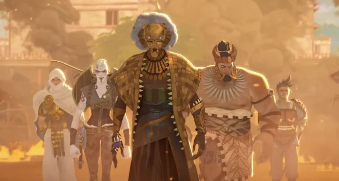 Una scena dalla miniserie Eyes of Wakanda.