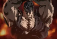 Kenshiro nella serie anime Fist of the North Star.