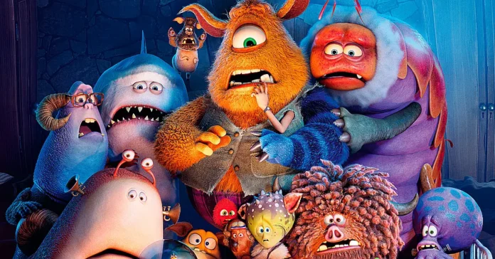 In foto i protagonisti del film Frankie e le creature dimenticate.