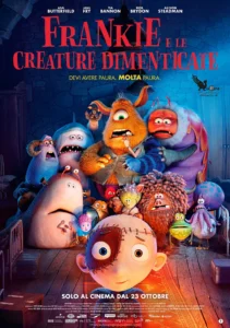 Il poster del film Frankie e le creature dimenticate.