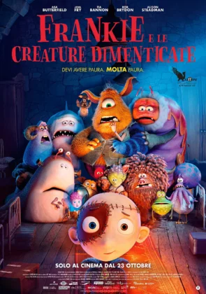 Il poster del film Frankie e le creature dimenticate.