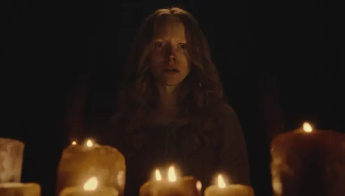 Una scena del film horror Heresy.