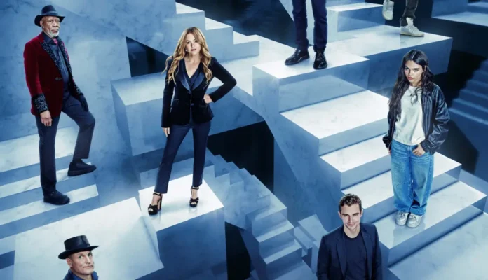 Una immagine del poster di L'illusione perfetta - Now You See Me: Now You Don't.