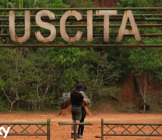 Una scena dalla puntata finale del reality Sky Money Road.