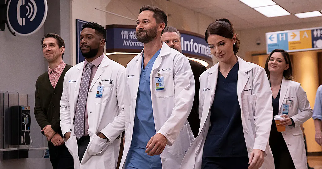 I protagonisti della serie New Amsterdam.
