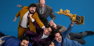 Una immagine del poster del film Ogni maledetto fantacalcio.