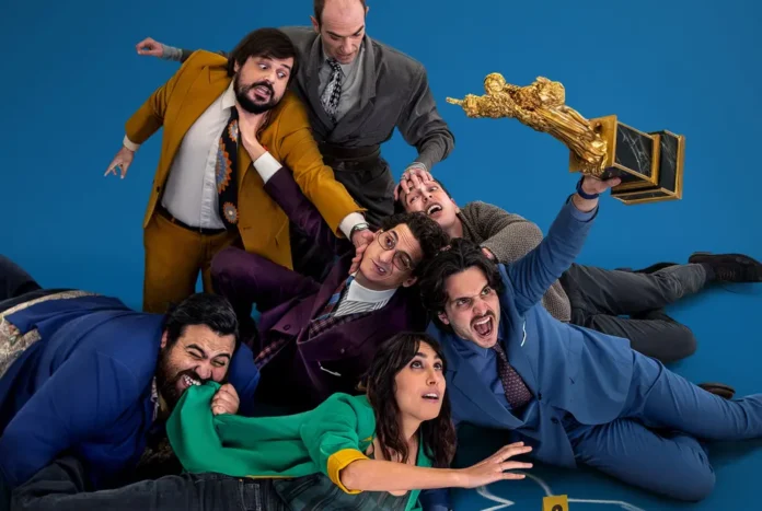 Una immagine del poster del film Ogni maledetto fantacalcio.