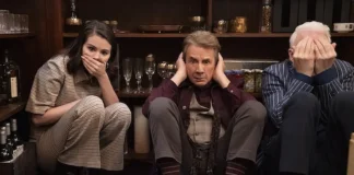 Steve Martin, Martin Short e Selena Gomez nella quinta stagione di Only Murders in the BuIlding.