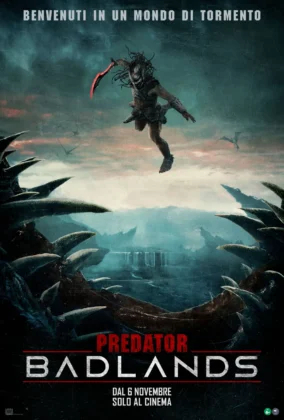 Il nuovo poster del film Predator: Badlands.