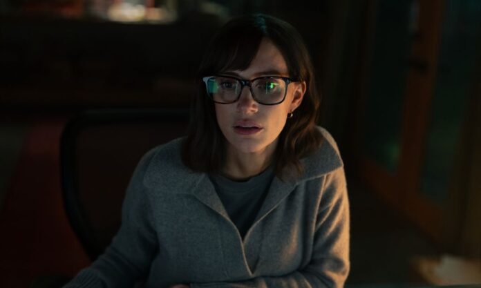 Jessica Chastain nella serie Profilo privato.